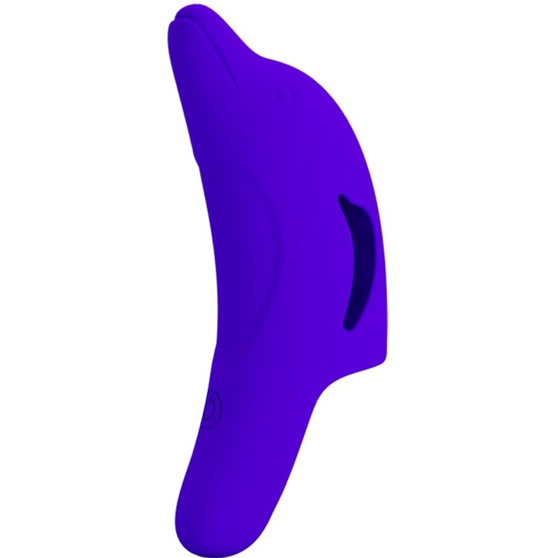 Vibratore da Dito Pretty Love Delphini — Silicone, 10 Funzioni