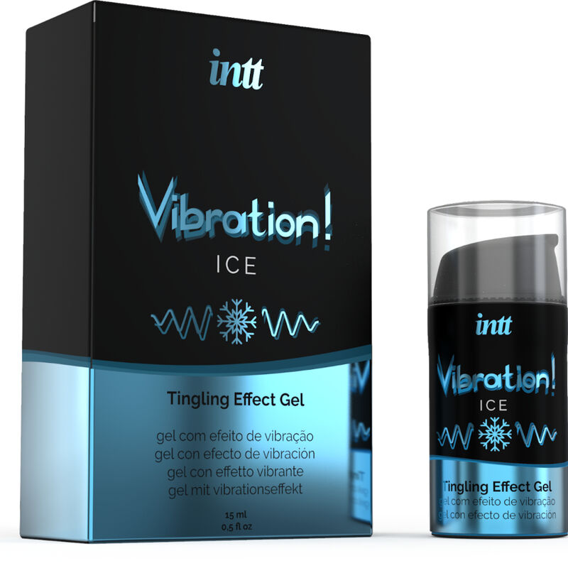 Gel Stimolante Vibrante Effetto Ghiaccio Intt Vibration Ice — 15 ml