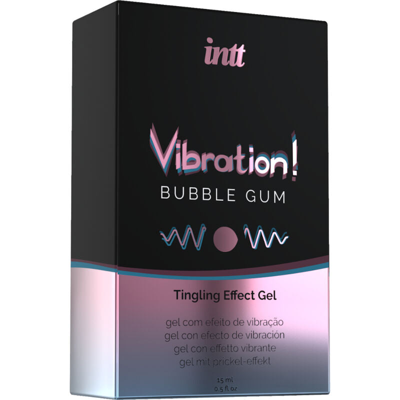 Gel Stimolante Vibrante Intimo Intt Vibration Bubble Gum — 15 ml