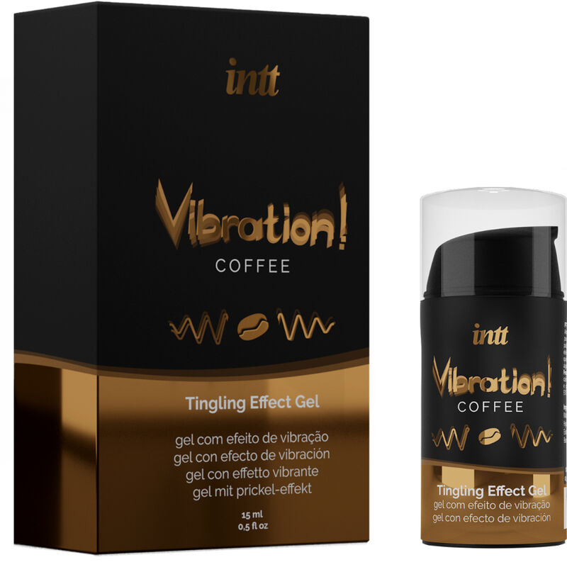 Gel Stimolante Vibrante Intimo Intt Vibration — Caffè, 15 ml