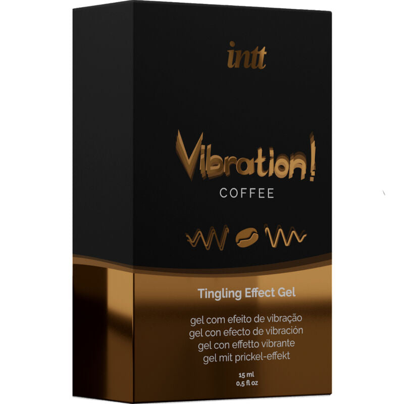 Gel Stimolante Vibrante Intimo Intt Vibration — Caffè, 15 ml