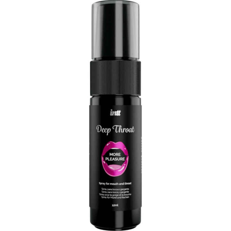 Spray Orale Rinfrescante Effetto Formicolio Intt Gola Profonda — Menta