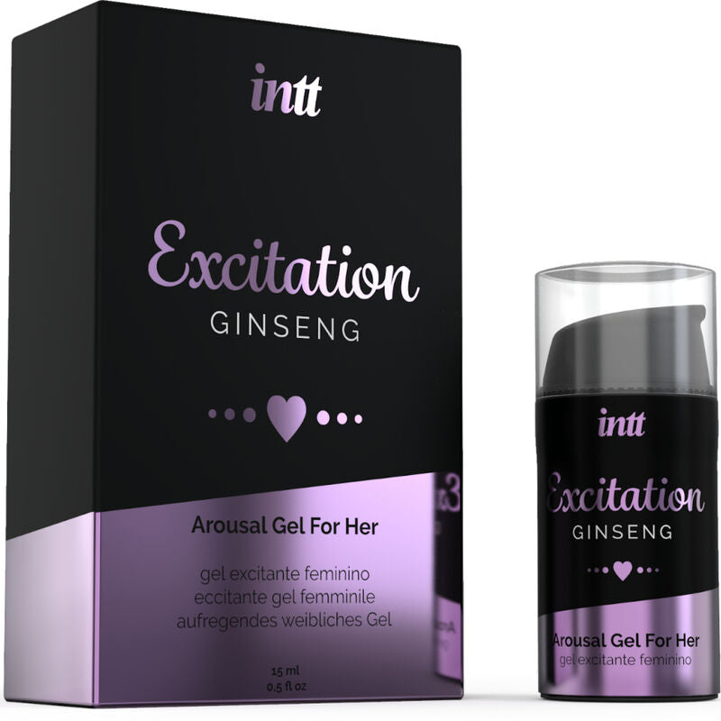 Gel Stimolante Clitoride INTT Lubricants Excitation — Effetto Calore