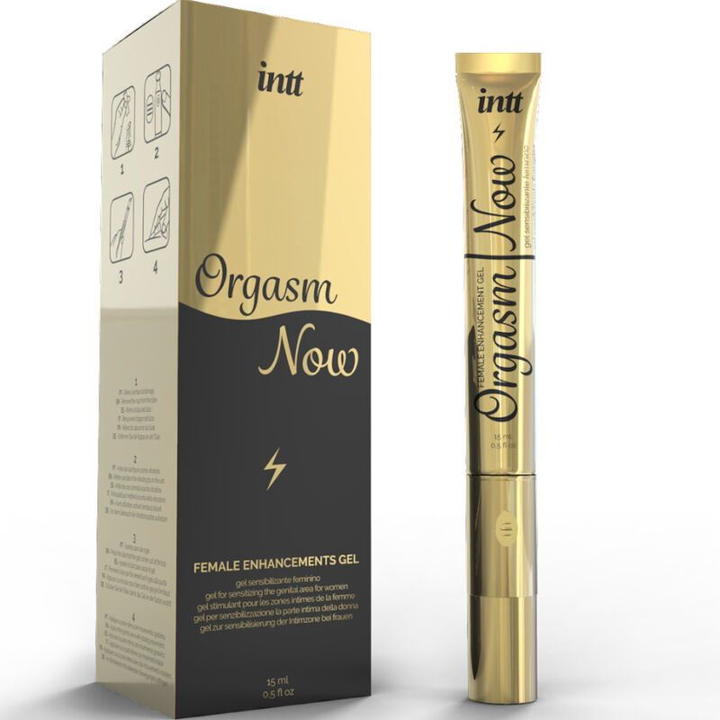 Gel Stimolante Clitoride Intt Orgasm Now — con Vibratore