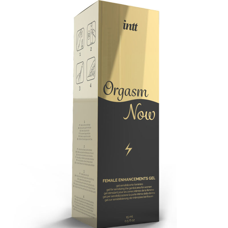 Gel Stimolante Clitoride Intt Orgasm Now — con Vibratore