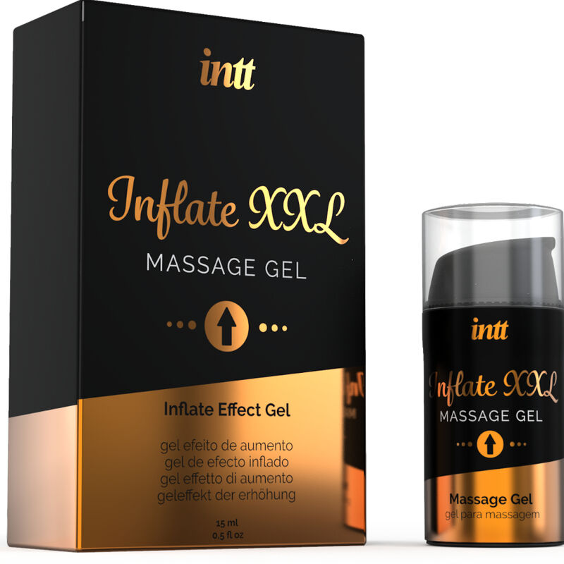 Gel Stimolante Pene Intt for Him Inflate XXL — Vasodilatatore