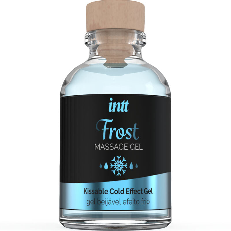 Gel da Massaggio Erotico INTT Massage Frost — Menta, Effetto Freddo