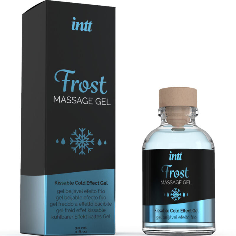 Gel da Massaggio Erotico INTT Massage Frost — Menta, Effetto Freddo