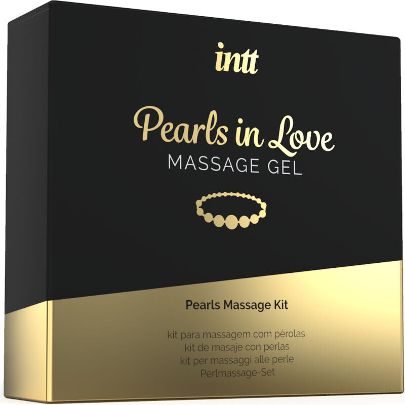 Olio da Massaggio Erotico INTT Pearls In Love — Gel + Collana