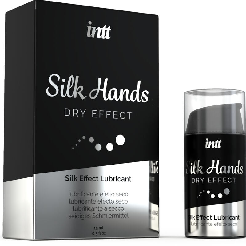 Lubrificante Intimo Base Silicone Intt Silk Hands — 15 ml