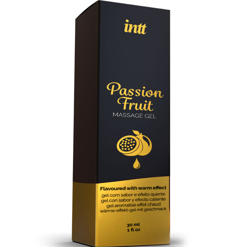 Gel da Massaggio Erotico INTT Passion Fruit — Effetto Calore