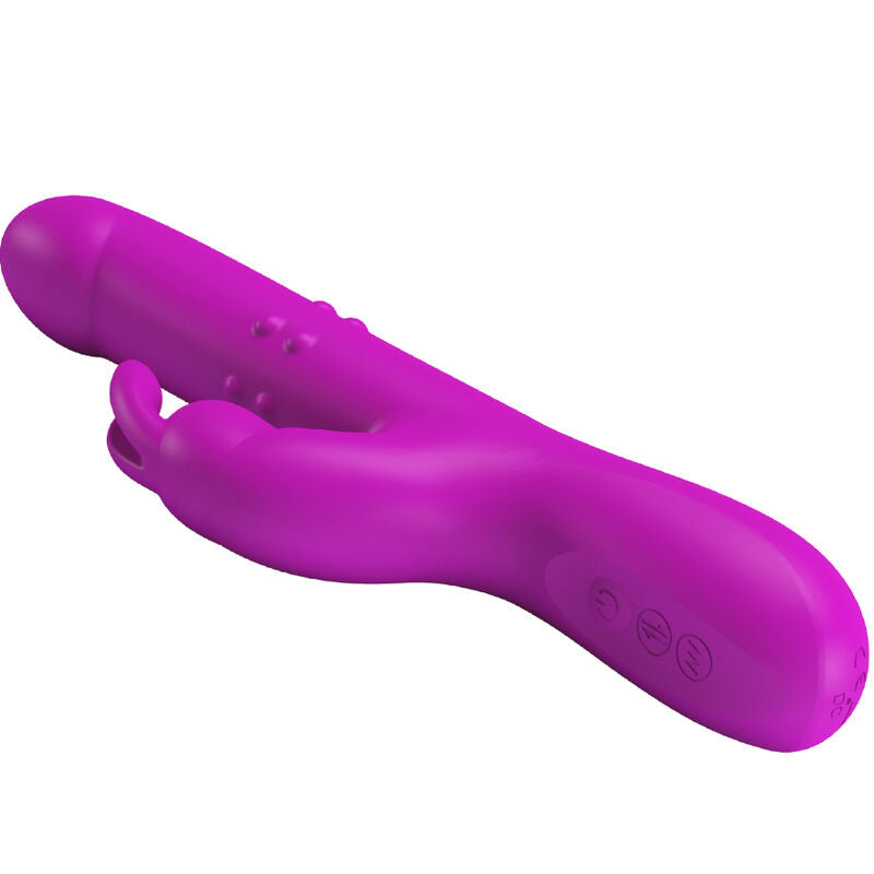 Vibratore Rabbit Punto G Pretty Love Reese — Viola