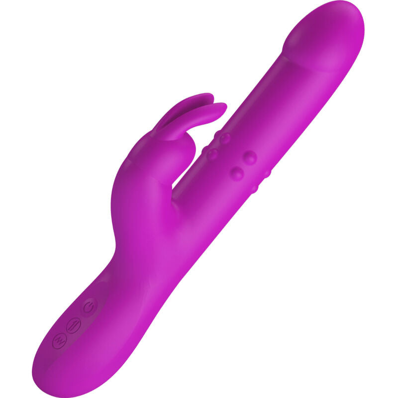 Vibratore Rabbit Punto G Pretty Love Reese — Viola