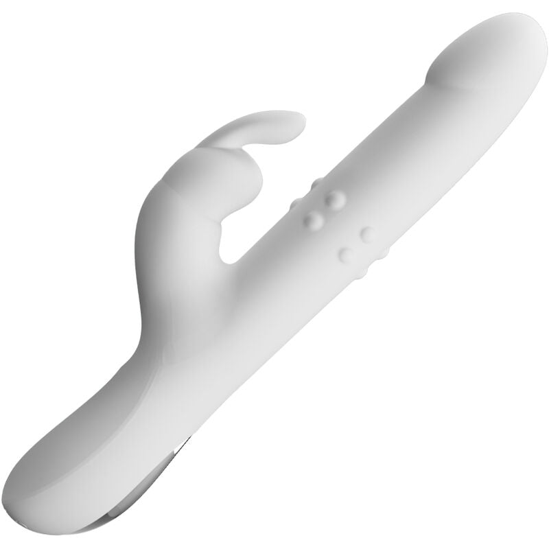 Vibratore Rabbit Rotante Pretty Love Reese — Argento