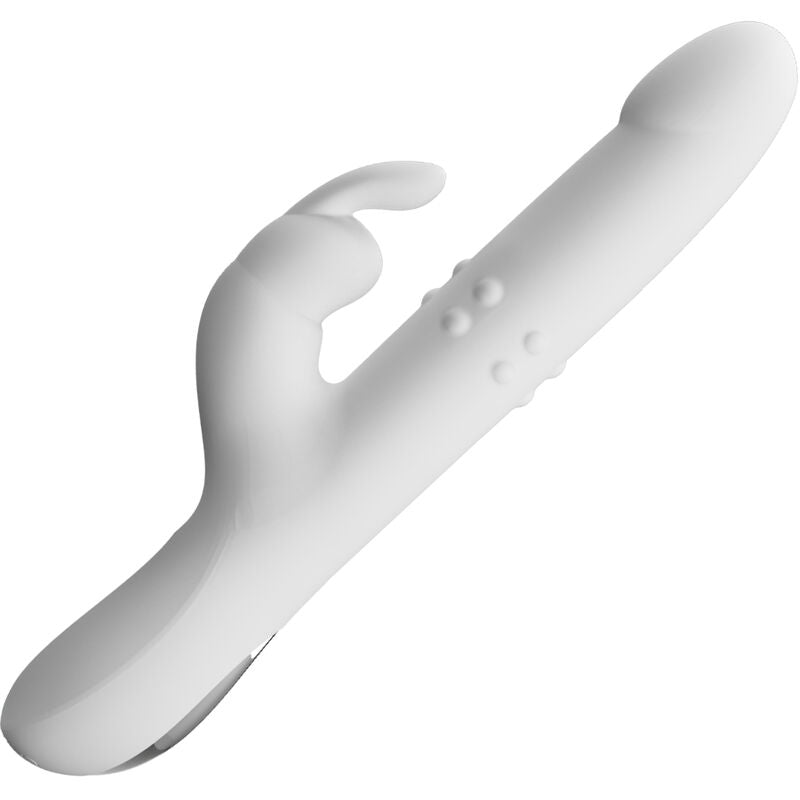 Vibratore Rabbit Rotante Pretty Love Reese — Argento