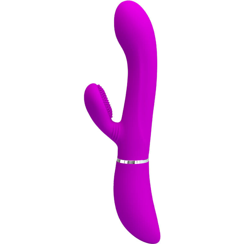 Vibratore Rabbit Punto G Pretty Love — Silicone, Doppia Stimolazione