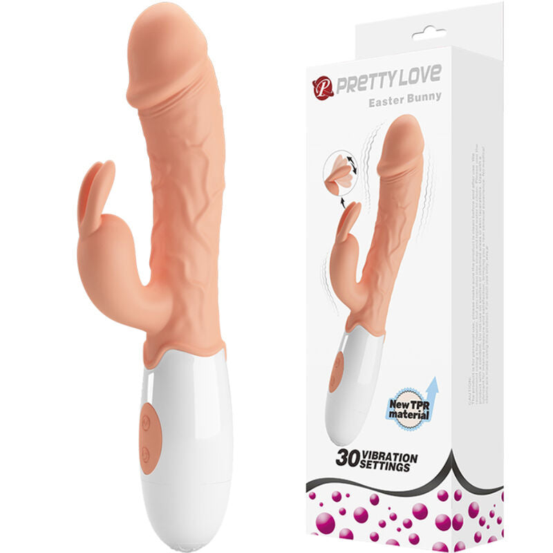 Vibratore Rabbit Pretty Love — TPR, Doppio Motore