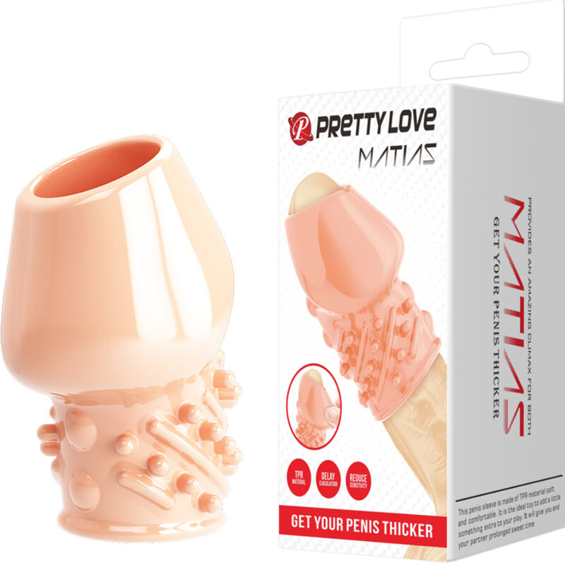 Guaina Fallica Ritardante Pretty Love Matias — TPR
