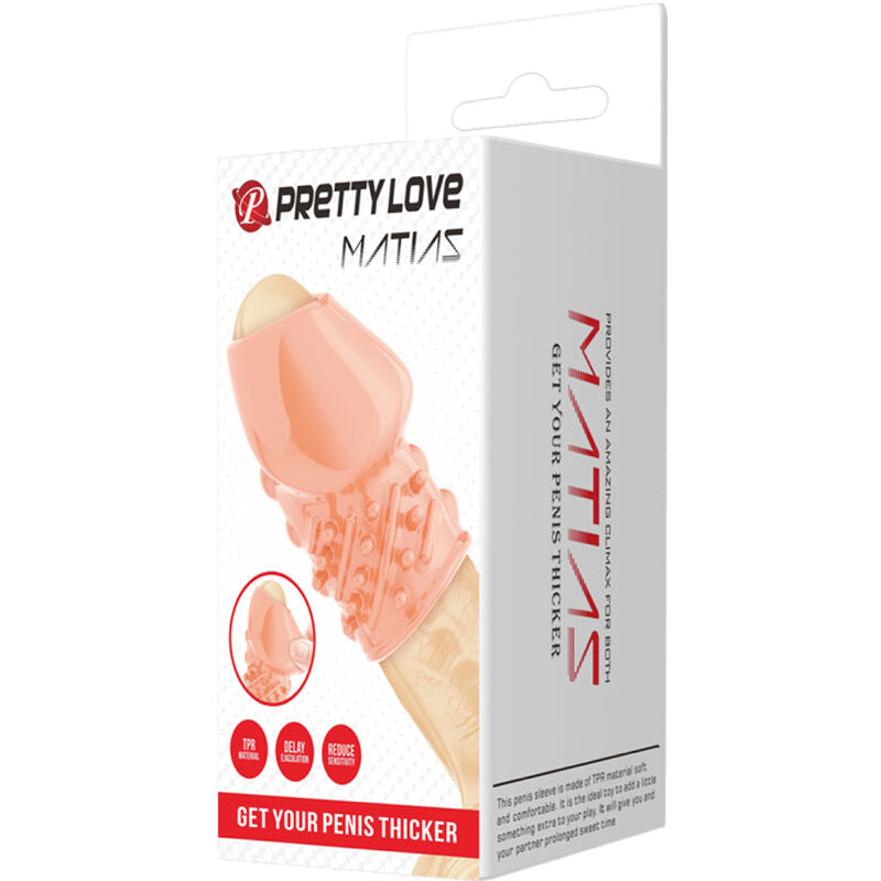 Guaina Fallica Ritardante Pretty Love Matias — TPR