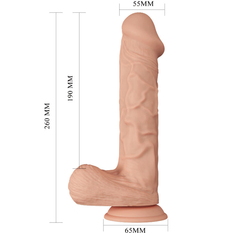 Dildo Realistico Flessibile Baile Bellissimo Incontro — 26 cm