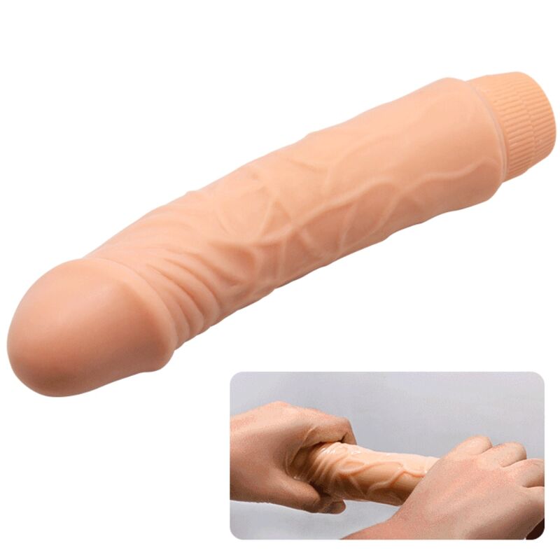 Dildo Realistico Vibrante Baile Barbara — PVC, 19,5 cm
