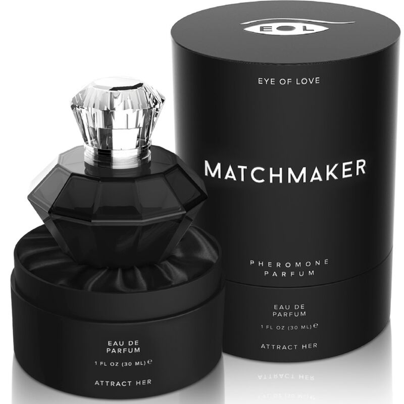 Profumo con Feromoni da Uomo Eye of Love Matchmaker Black Diamond — 30 ml