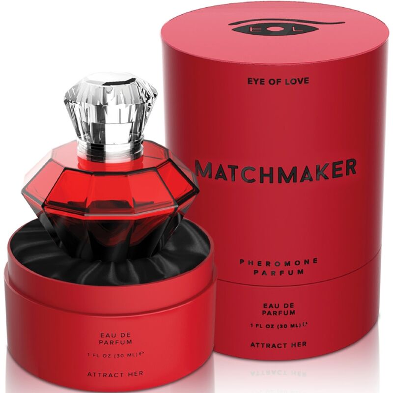 Profumo con Feromoni da Donna Eye of Love Matchmaker Red — 30 ml