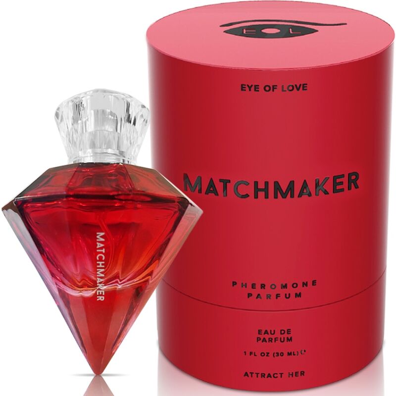 Profumo con Feromoni da Donna Eye of Love Matchmaker Red — 30 ml