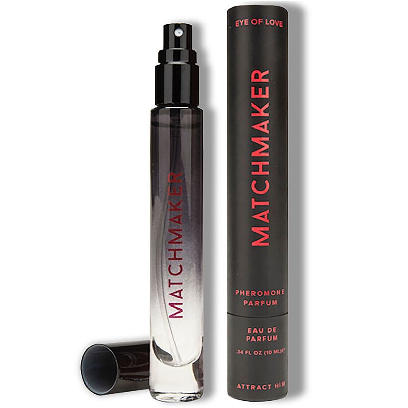 Profumo con Feromoni da Uomo Eye of Love Matchmaker Black Diamond — 10 ml