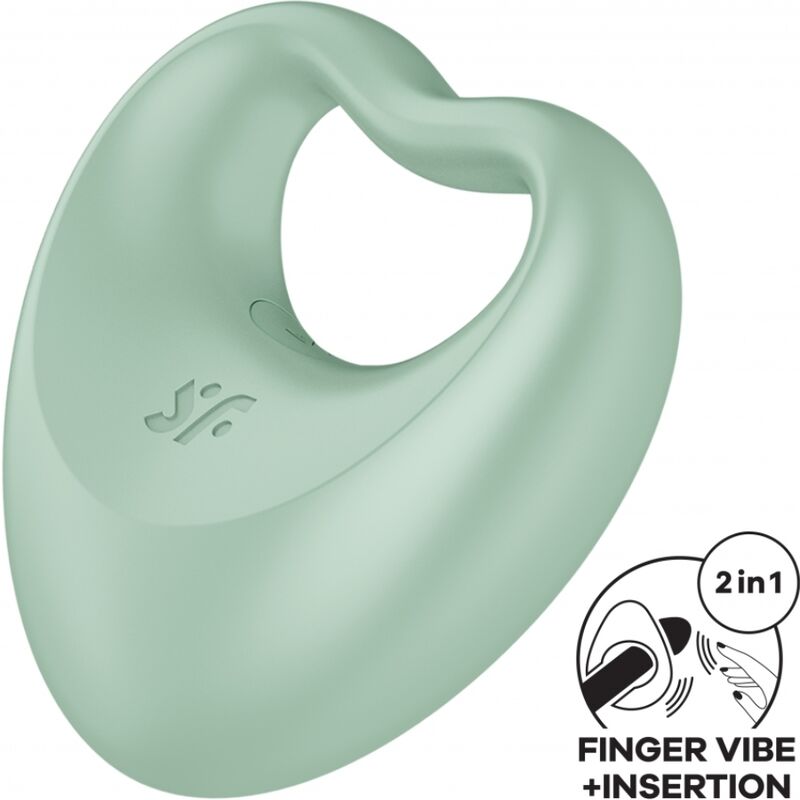 Anello Fallico Vibrante Satisfyer Perfect Pair 3 — Verde