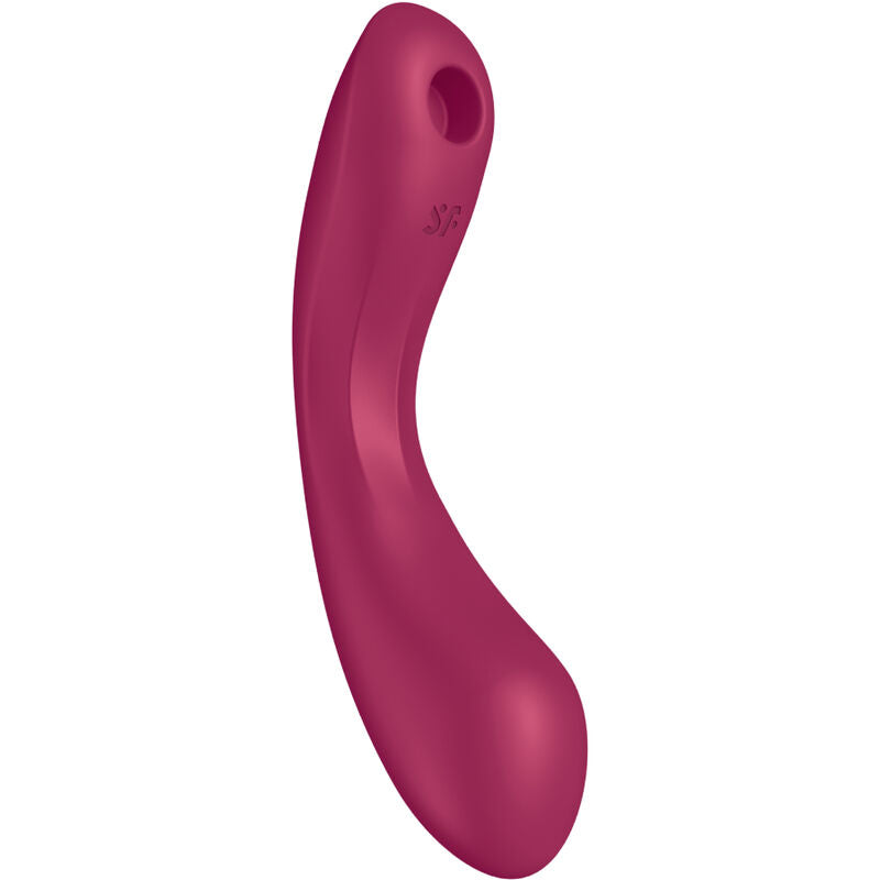Stimolatore Rabbit 3 in 1 Satisfyer Curvy Trinity 1 — Rosso