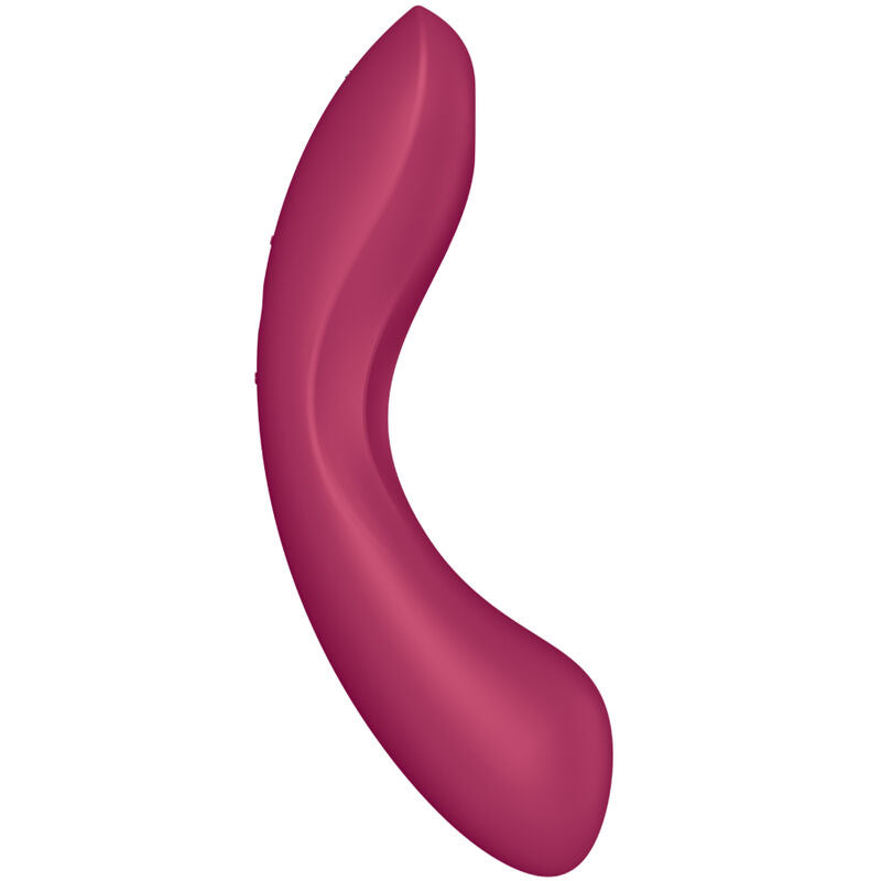 Stimolatore Rabbit 3 in 1 Satisfyer Curvy Trinity 1 — Rosso