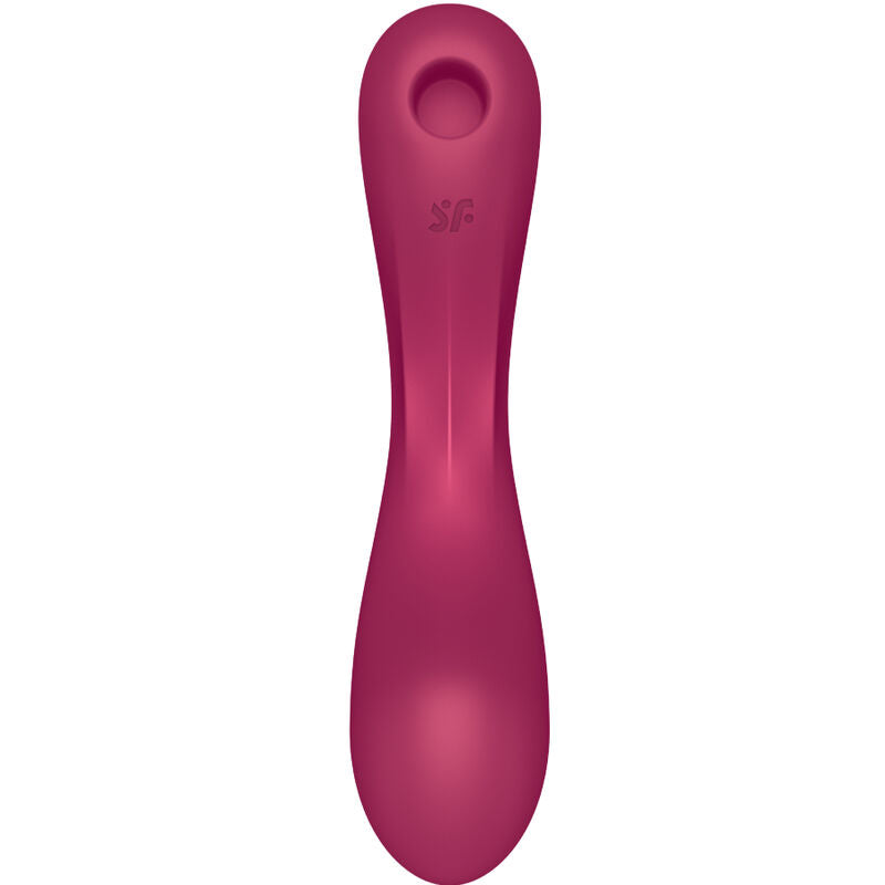Stimolatore Rabbit 3 in 1 Satisfyer Curvy Trinity 1 — Rosso