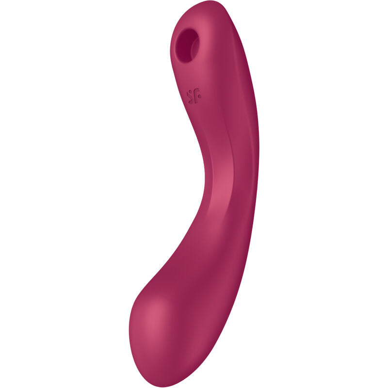 Stimolatore Rabbit 3 in 1 Satisfyer Curvy Trinity 1 — Rosso