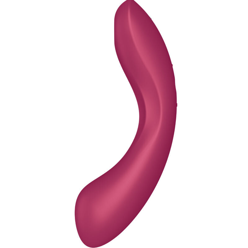 Stimolatore Rabbit 3 in 1 Satisfyer Curvy Trinity 1 — Rosso