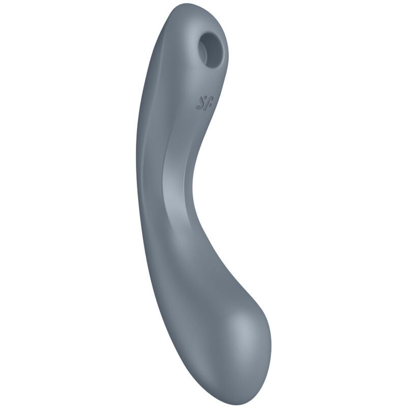 Stimolatore Vulvare 3 in 1 Satisfyer Curvy Trinity 1 — Grigio