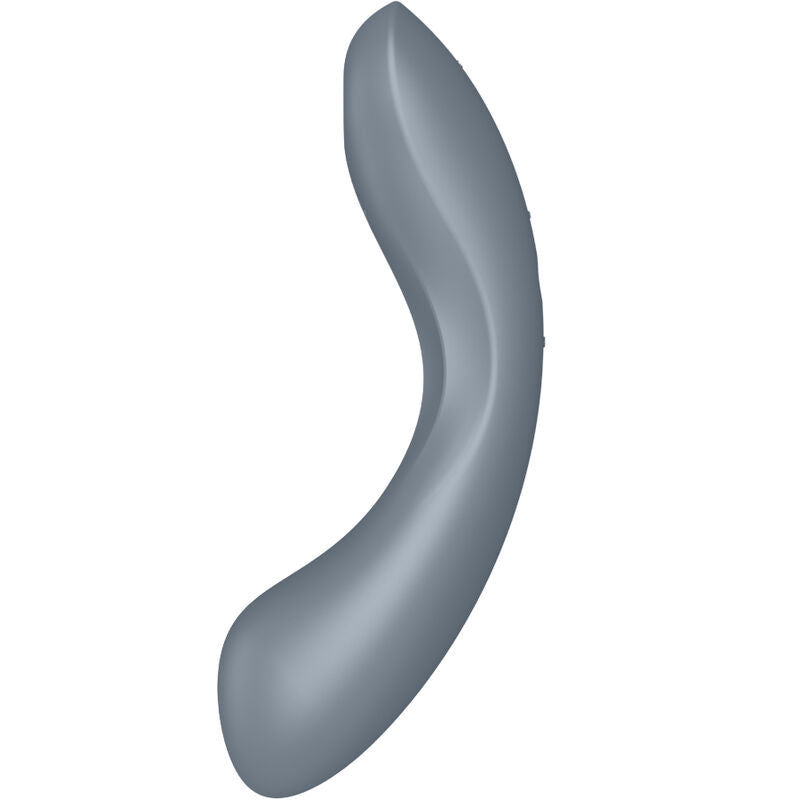 Stimolatore Vulvare 3 in 1 Satisfyer Curvy Trinity 1 — Grigio