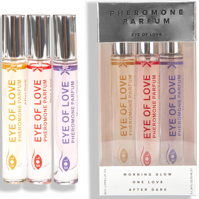 Profumo con Feromoni Eye of Love — Set 3 x 10 ml