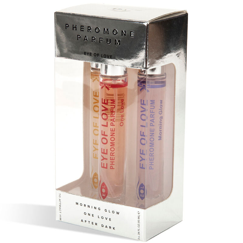 Profumo con Feromoni Eye of Love — Set 3 x 10 ml