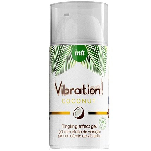Gel Stimolante Vibrante Intt Vegan Vibration — Cocco, 15 ml