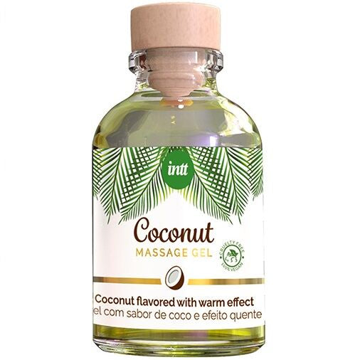 Olio da Massaggio Erotico Intt Vegan Coconut — Effetto Caldo