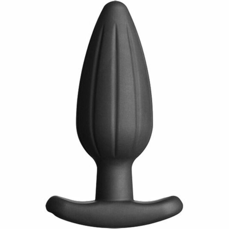 Plug Anale E-Stim Electrastim Silicone Noir Rocker — Grande