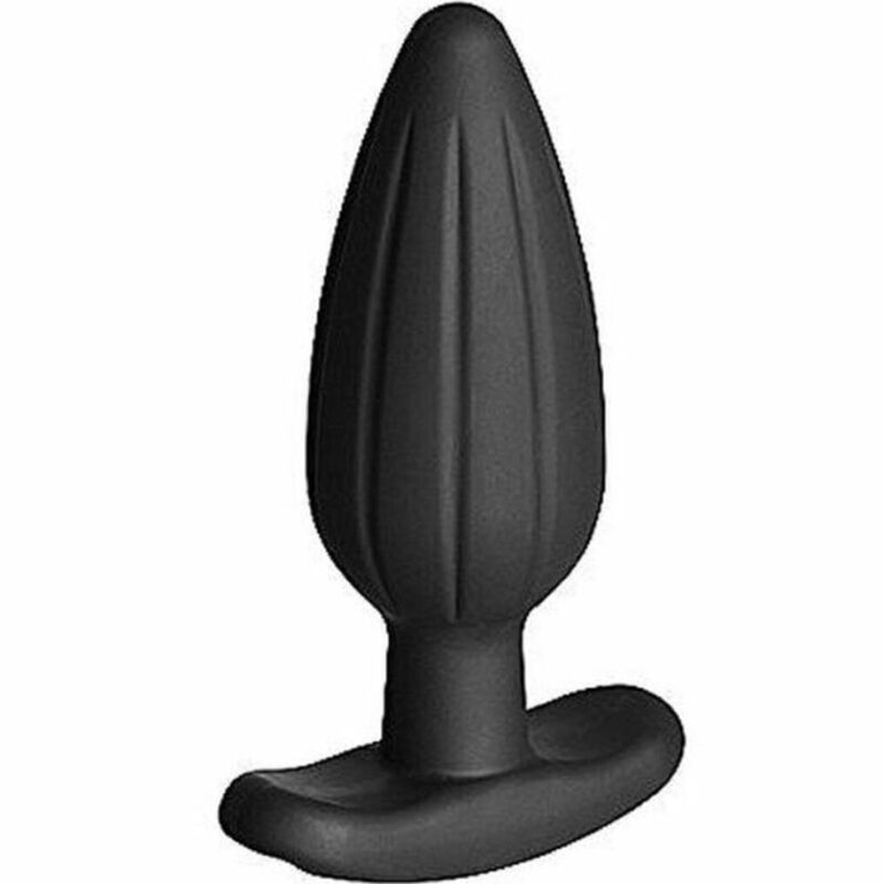 Plug Anale E-Stim Electrastim Silicone Noir Rocker — Grande
