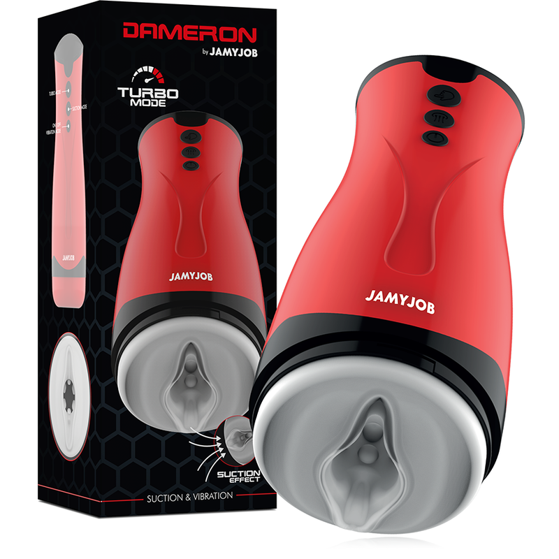 Masturbatore Maschile con Aspirazione Jamyjob Dameron
