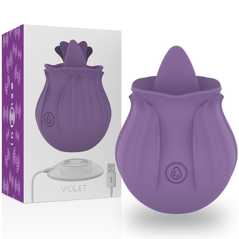 Stimolatore Clitoride 10 Vibrazioni Intense Viola Cl Toris — Lilla