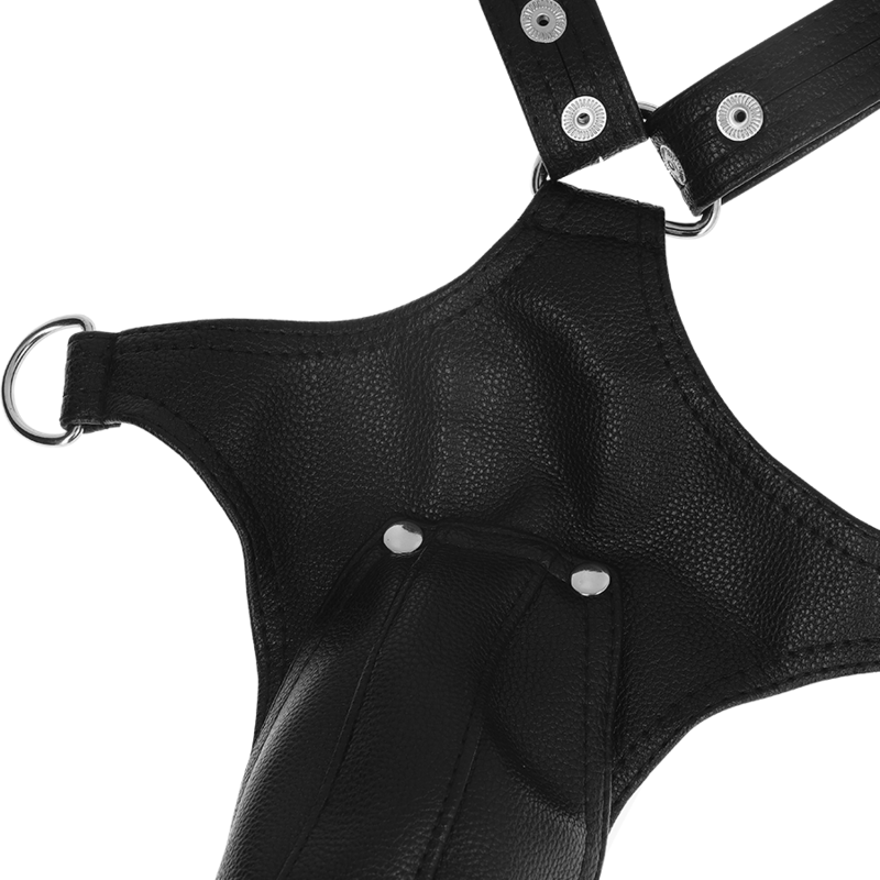 Imbracatura Jock Strap Ecopelle Fetish Submissive Attitude — Uomo
