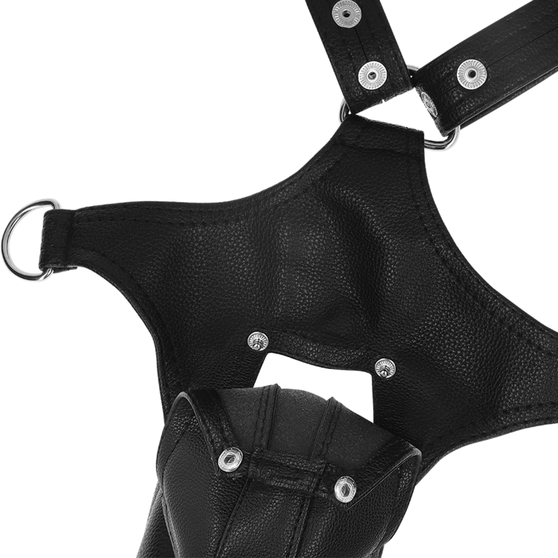 Imbracatura Jock Strap Ecopelle Fetish Submissive Attitude — Uomo