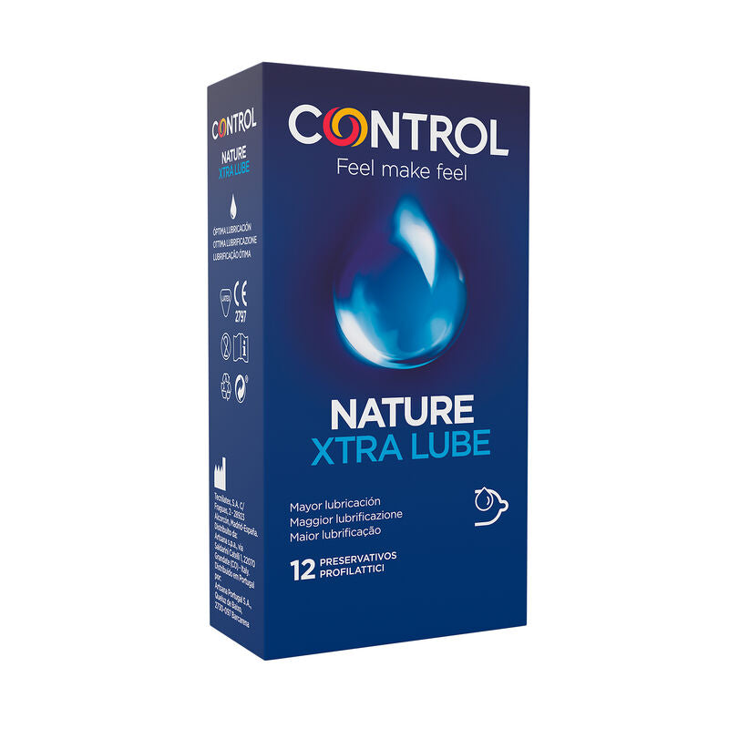 Preservativi Extra Lubrificati Control Adapta Nature — 12 pz