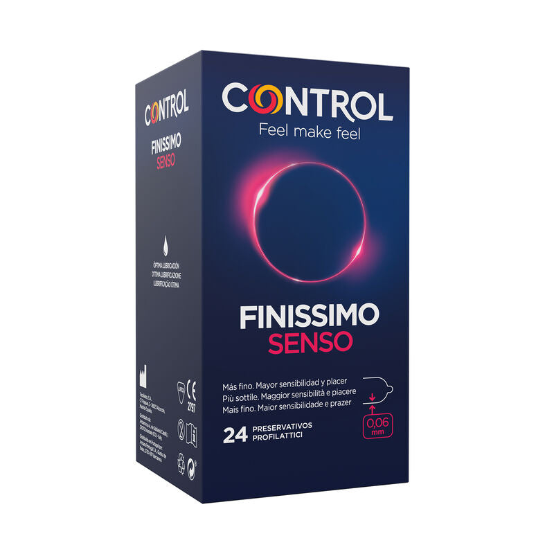 Preservativi Sottili Anatomici Control Adapta Senso — 24 Unità