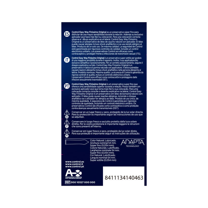 Preservativi con Applicatore Control Adapta Easy Way — 10 pz